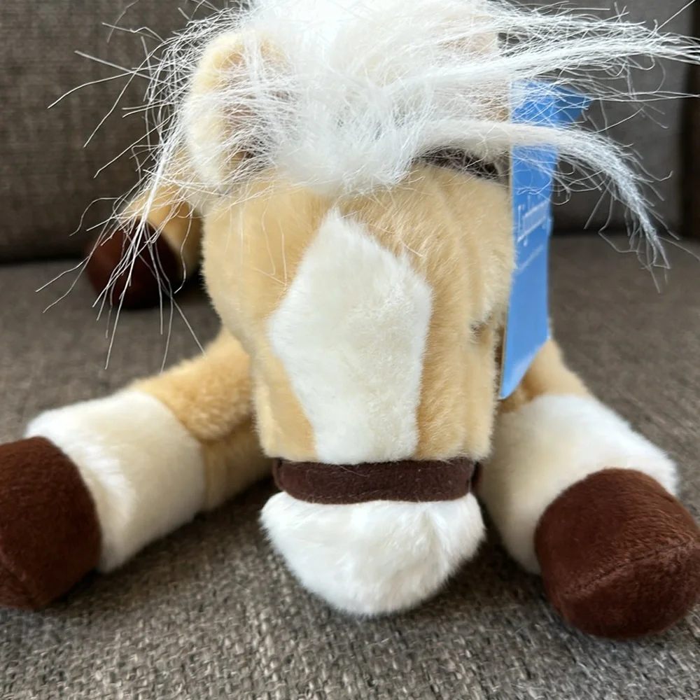 Lightening a Legondary Wells Fargo Pony Express Stuffed Horse